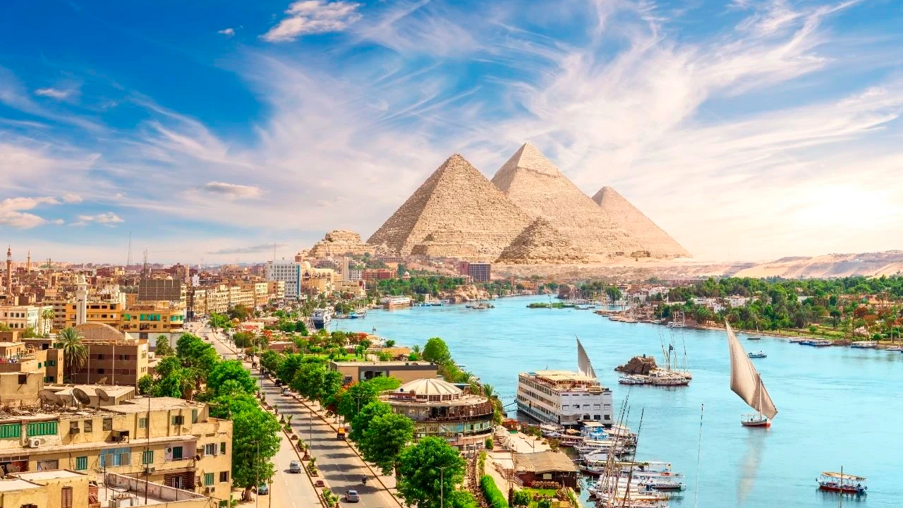 Egipto con Mar Rojo
